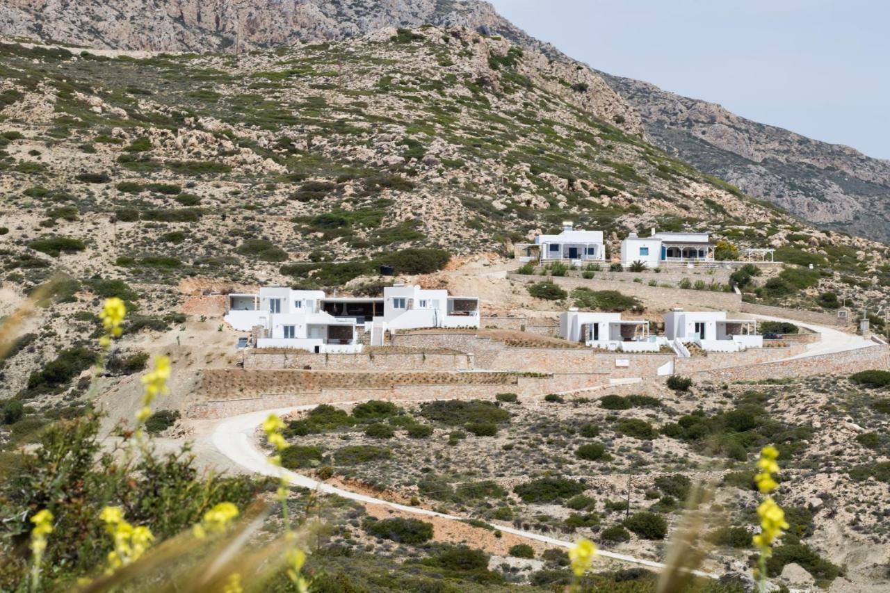 Theros Luxury Villas Damatria Eksteriør bilde