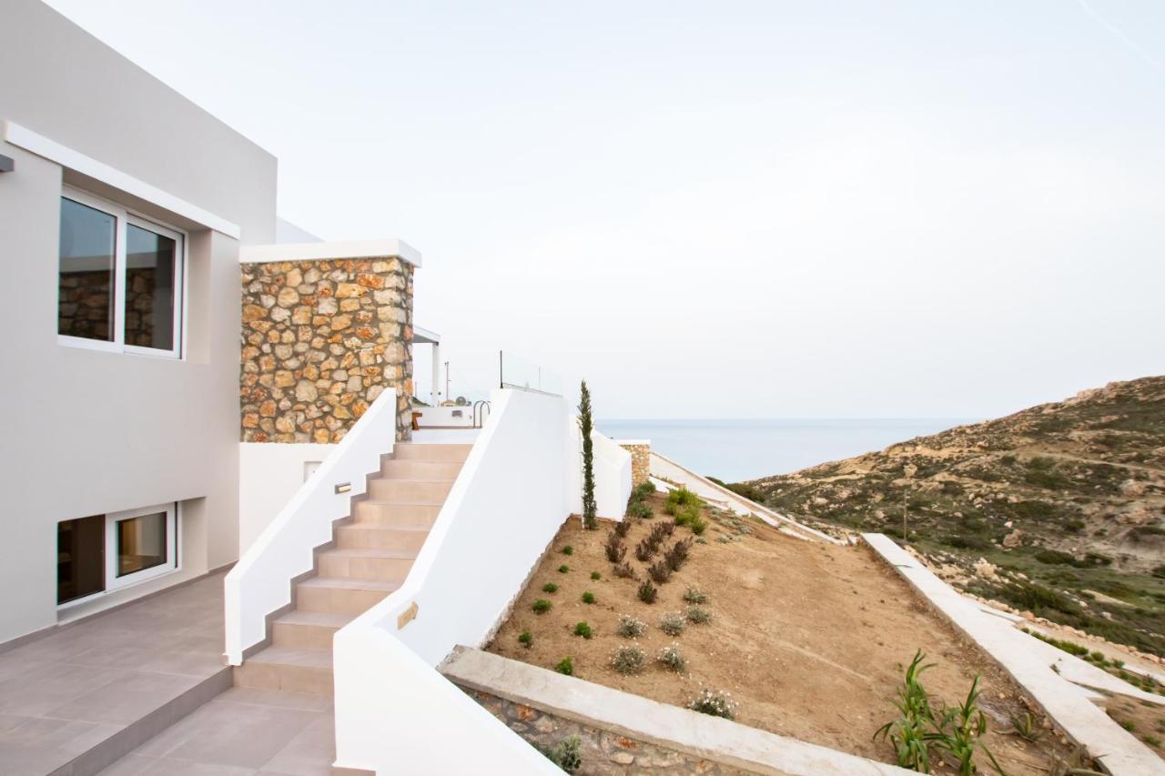 Theros Luxury Villas Damatria Eksteriør bilde