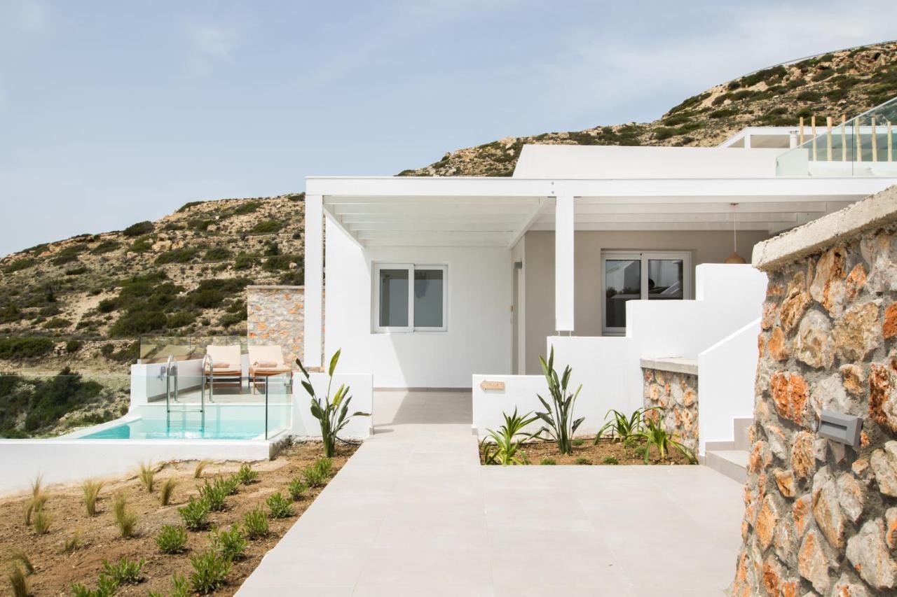 Theros Luxury Villas Damatria Eksteriør bilde